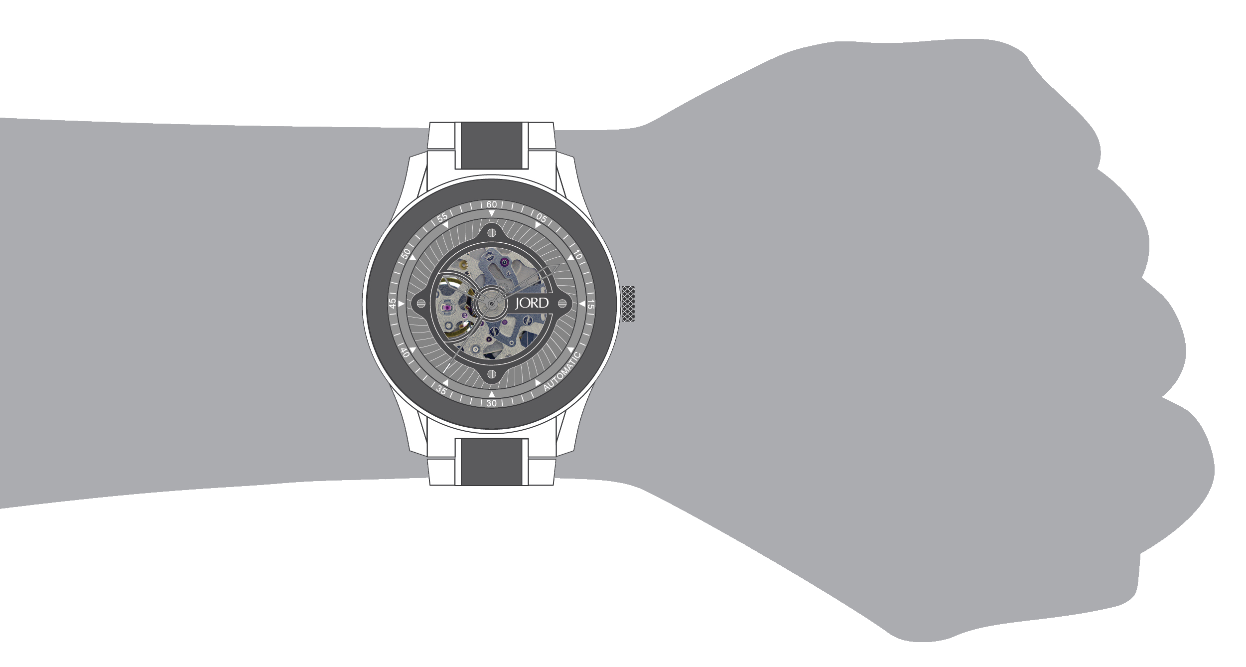 Stearman - Walnut & Nighthawk Wrist Sizing Reference